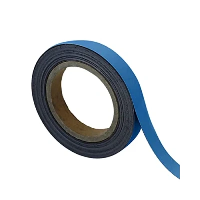 Image of Magnetic Steel Easy Wipe Tape, Thin &amp; Flexible, Cut to Fit Strip, Magnetic, High Visible Identification. Suitable For All Non Surfaces (Blue 20mm x 10m)