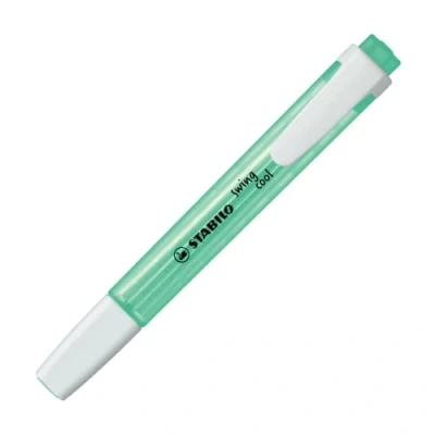 Image of Stabilo Swing Cool Highlighter Pens Pack of 3 (1 4 mm Turquoise Paste