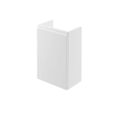 Image of Iflo Trapini Wall Hung Unit 1 Door White 400mm X 570mm 250mm 914474