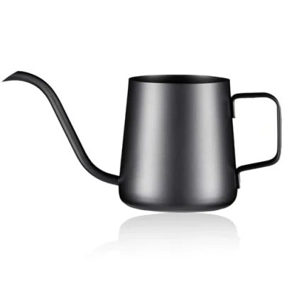 Image of PARACITY Pour Over Gooseneck Kettle Spout Coffee TeaPot 12.3oz/350ml Hanging Ear Hand Blunt Long Narrow Kettle, for Maker Carafe, Camping Pot Travel Outdoor