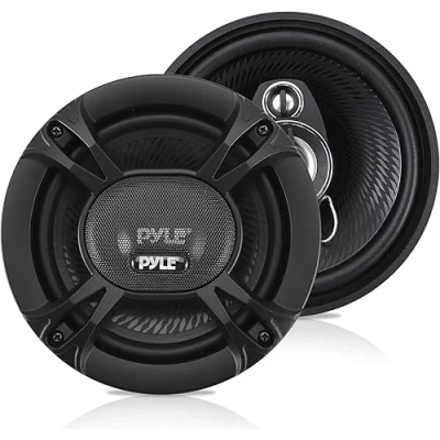 Image of PYLE PL513BK 3 Way Universal Car Stereo Speakers 240W 5.25 Triaxial Loud Pro Audio Speaker OEM Quick Replacement Component Vehicle Door/Side Panel Mount Compatible,BLACK