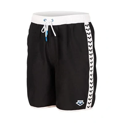 Image of Arena Icons Men&#039;s Team Stripe Boxers, Black White