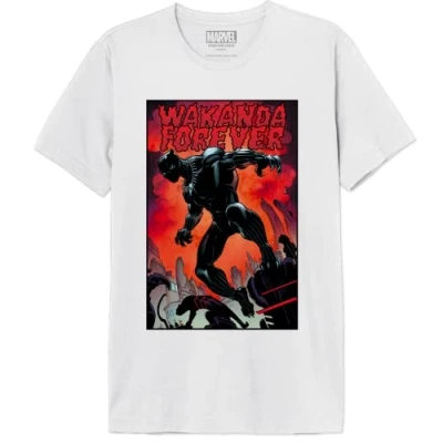 Image of Marvel Men&#039;s Meiamgmts002 T Shirt, White, XXL