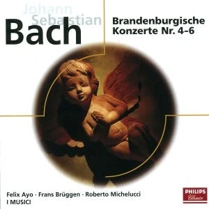 Image of Brandenburg Concertos Nos 1 6 Werner Akademie Martin Haselbock (Novalis)