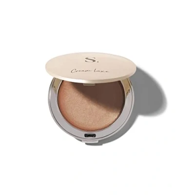 Image of Cream Luxe Glow Highlight from Sculpted by Aimee (Bronze Gold) Vegan Multi Purpose Highlighter Available in 3 Shades