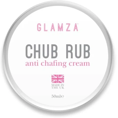 Image of Glamza Chamois Cream Chub Rub’ Anti Chafing for Men &amp; Women Prevents Chaffing Cyclists, Runners and More 50ml