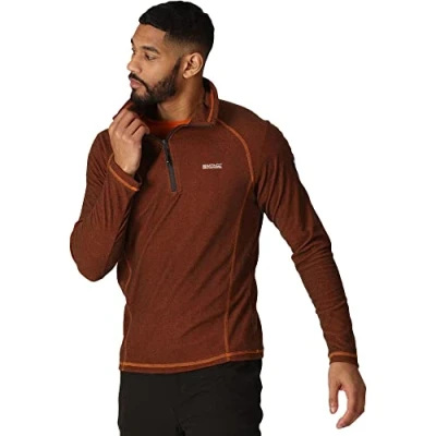 Image of Regatta Men&#039;s Montes Lightweight Half Zip Fleece