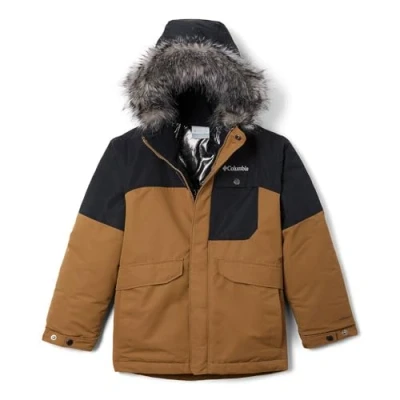 Image of Columbia Youth Boys Nordic Strider 2 Jacket, Delta/Black, 164