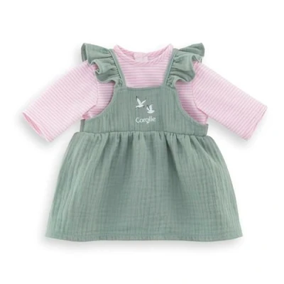 Image of Corolle Dress with Ruffles and T Shirt Loire Edges, Clothing, for Doll 42 cm, from 2 Years, 9000160160