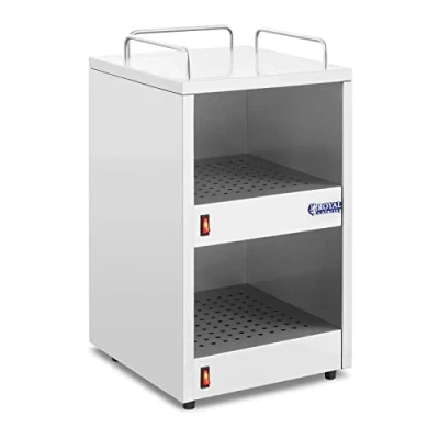 Image of Royal Catering RC CW001 Cup Warmer for up to 72 Cups 2 Shelves 55 C Coffee Electric