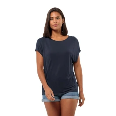 Image of Jack Wolfskin Women&#039;s Mola T W Shirt, Night Blue, XS