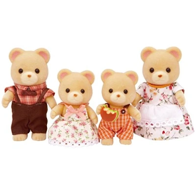 Image of Sylvanian Families Bear Family Dollhouse Playsets