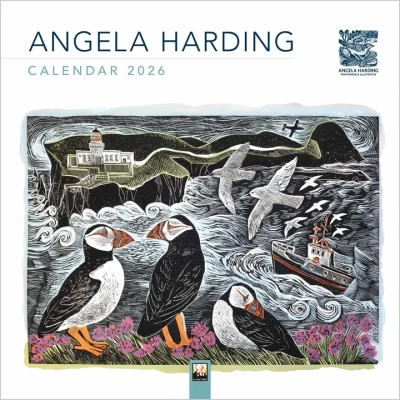 Image of Angela Harding Wall Calendar 2026 (Art Calendar)