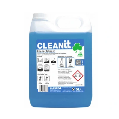 Image of Clover Chemicals 397 Cleanit Interior Cleaner, 5 L, Pack of 2