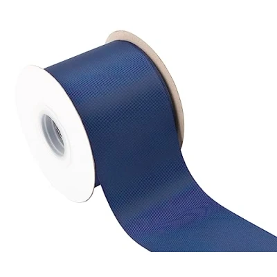 Image of AVANAVA 75mm Wide Ribbon Grosgrain 22 Meters (370 Navy)