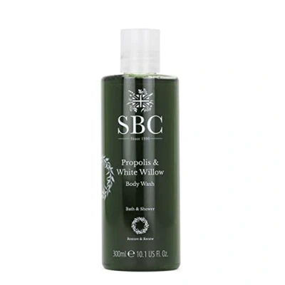 Image of SBC Skincare Propolis &amp; White Willow Body Wash, Shower Gel and Bubble Bath for Breakout Prone Skin, Soothes Keeps Pores Clear Helps Improve Skin&#039;s Texture (300ml)