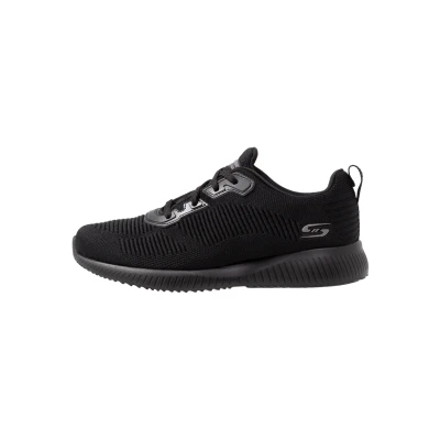 Image of Skechers Women&#039;s BOBS Squad 3 Star Flight Sneaker, Black Hot Melt/Mesh, UK