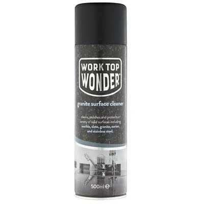 Image of lakeland Worktop Wonder Hard Surface Cleaner 500ml For Granite Marble Stone &amp; Stainless Steel