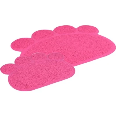 Image of Flamingo LITTER TRAY MAT FOR CATS PITOU FUCHSIA 30x40CM