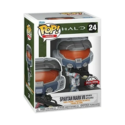 Image of Funko Halo Infinite POP! Games Vinyl figurine Mark VII w/Weapon Specialty Series 9 cm