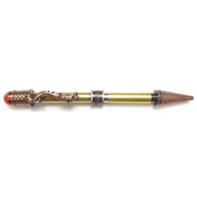 Image of CHARNWOOD Penturning LD3 Loong (Dragon) Twist Pen Antique Rose Copper