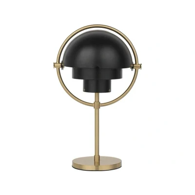 Image of GUBI Multi Lite rechargeable table lamp height 30 cm brass/black