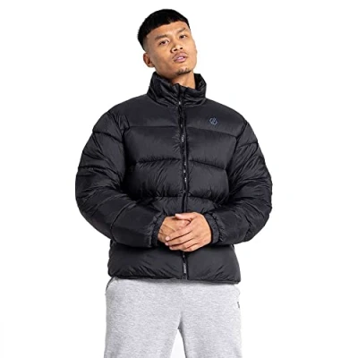 Image of Dare2b Mentor Mens jacket recicled water repellent finish, padded with high neck, full zip and 2 low pockets