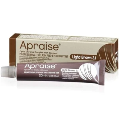 Image of Apraise PROFESSIONAL EYELASH &amp; EYEBROW TINT No.3.1 LIGHT BROWN 20ml by
