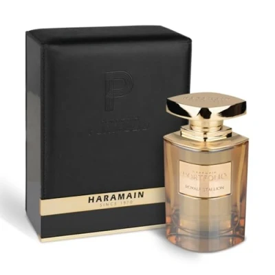 Image of Al Haramain Portfolio Royale Stallion 75ml Women&#039;s Eau de Parfum Oud Arabian Perfume is a premium and prestigious Unisex Fragrance