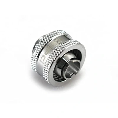 Image of XSPC G1/4&quot; Compression Fitting V2 for 3/8&quot; ID 5/8&quot; OD 16/10mm Tubing Chrome