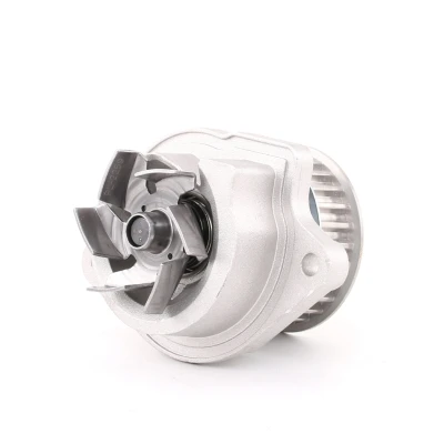Image of 036121008MX Water pump SKF VKPC 81407 with gaskets/seals Sheet Steel for timing belt drive VOLKSWAGEN: Polo V Hatchback, Golf 6, 5