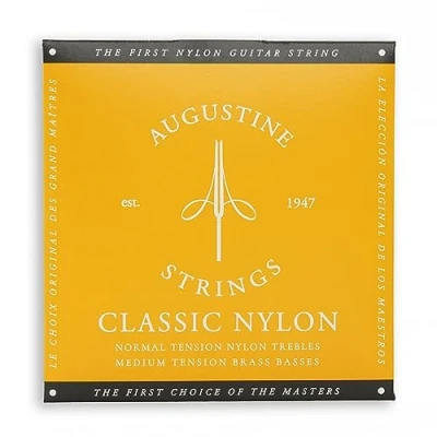Image of Augustine Classic Gold Nylon Guitar Strings Medium Tension
