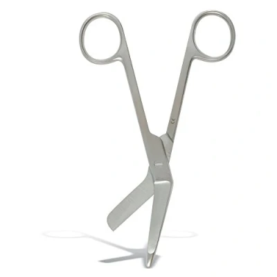Image of Reliance Medical First Aid Bandage And Next To Skin Cuts Stainless Steel Scissors In Case Of Or Paramedic Emergency EMT (5.5 Inch Size) For Nurses, Doctors, Firefighters, Paramedics