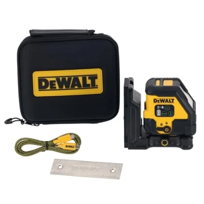 Image of DeWALT Line Laser DCLE14201GB Green with Integrated Battery Self Levelling
