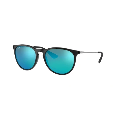 Image of Ray Ban Erika Unisex Sunglasses, Size: 54, Blue