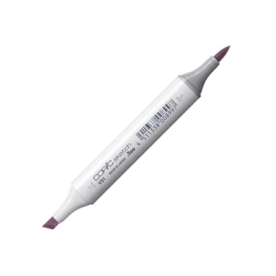 Image of Copic Sketch Coloured Marker Pen (V 91) Pale Grape, For Art &amp; Crafts, Colouring, Graphics, Highlighter, Design, Anime, Professional Beginners, Supplies Colouring Books