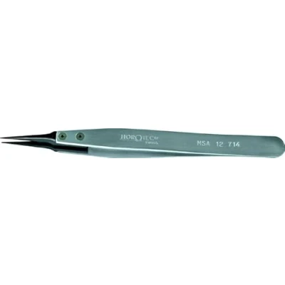 Image of KD89 Horotec MSA12.714 Tweezers with Black Carbon Fibre Tips, Very Fine Tips., grey