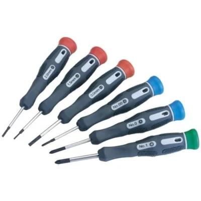 Image of Draper Expert 78924 6 Piece Soft Grip Precision Screwdriver Set