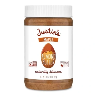 Image of Justin&#039;s Nut Butter, Maple Almond 16 oz (454 g)