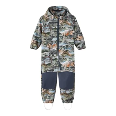 Image of Bestseller A/S Boy&#039;s Nmmalfa08 Suit AOP Fo Noos Snowsuits, Thymes, 3 Years