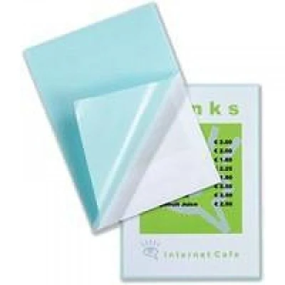 Image of Pelltech A7 Self Laminating Card Transparent (Pack of 50)