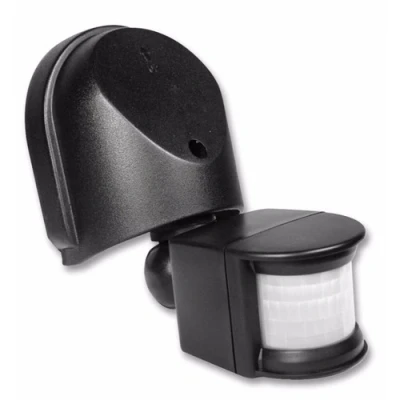 Image of Eterna External Outdoor 180 Adjustable PIR Detector Black