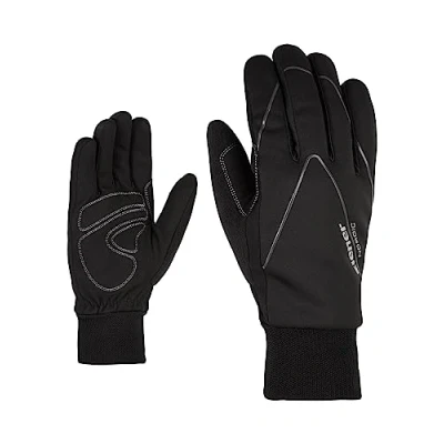Image of Ziener Unico Crosscountry Ski/Outdoor/Functional Gloves, Unisex, 808264, Black, 9 (EU)