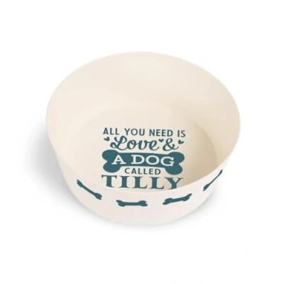Image of Personalised Dog Bowl (Tilly)