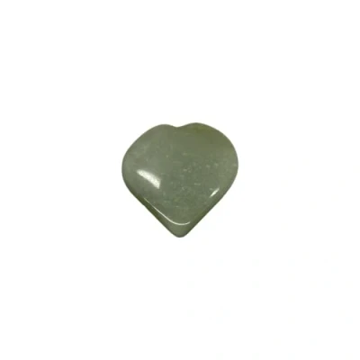 Image of VIE Naturals Small Crystal Heart, 2 3cm, Green Aventurine