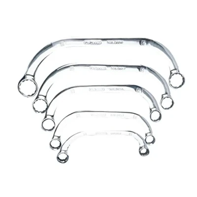 Image of KS Tools 518.0850 CHROMEplus Starter and block spanner set, 5 pcs