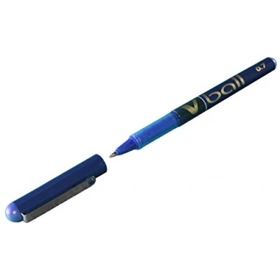 Image of Pilot Vball 7 Liquid Ink Rollerball 0.7 mm tip (Box of 12) Blue
