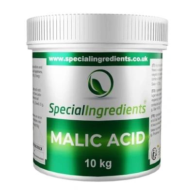 Image of Special Ingredients Malic Acid Powder 10kg Premium Quality Natural Origin Vegan, Non GMO Recyclable Container