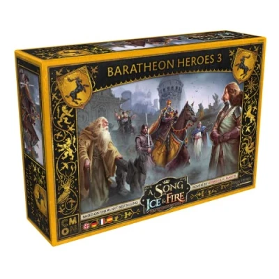 Image of CMON CMND0221 A Song of Ice and Fire Heroes House Baratheon III Game, Multicoloured, Colourful