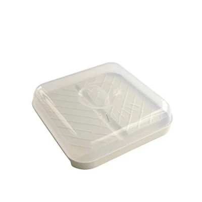 Image of Nordic Ware 60173 Slanted Bacon and MeatTray, Plastic, White
